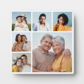 Creëer Uw eigen 6 Kleur voor fotocollage Editable Fotoplaat (Voorkant)