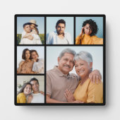 Creëer Uw eigen 6 Kleur voor fotocollage Editable Fotoplaat (Voorkant)