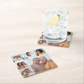 Creëer Uw eigen 6 Kleur voor fotocollage Editable Kartonnen Onderzetters (Insitu)