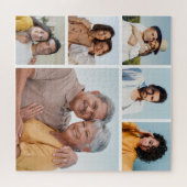 Creëer Uw eigen 6 Kleur voor fotocollage Editable Legpuzzel (Horizontaal)