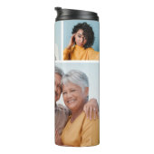 Creëer Uw eigen 6 Kleur voor fotocollage Editable Thermosbeker (Geroteerd rechts)