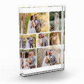 Creëer Uw eigen 7 foto bruiloft collage (Links)