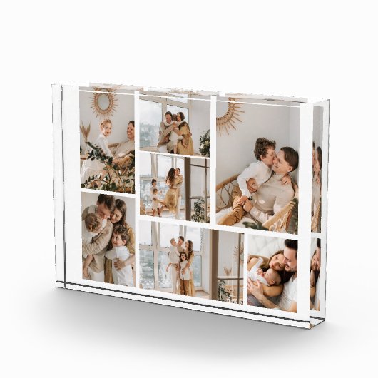 Creëer Uw eigen 7 Foto Collage Photo Block (Rechts)