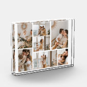 Creëer Uw eigen 7 Foto Collage Photo Block (Links)