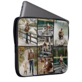 Creëer Uw eigen 7 Fotocollage Electronics Bag Laptop Sleeve (Voorkant Rechts)