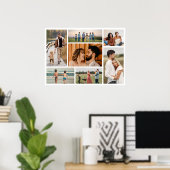 Creëer Uw eigen 7 Kleur voor fotocollage bewerken Poster (Thuiskantoor)