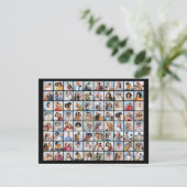 Creëer Uw eigen 80 Fotocollage Wenskaart (Staand voorkant)