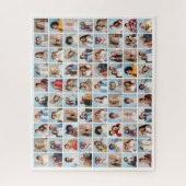 Creëer Uw eigen 80-fotokleurbewerkbare bewerkbare  Legpuzzel (Verticaal)