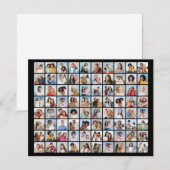 Creëer Uw eigen 80-fotokleurbewerkbare bewerkbare Notitiekaartje (Voorkant / Achterkant)