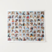 Creëer Uw eigen 80-fotokleurbewerkbare bewerkbare  Wandkleed (Voorkant (horizontaal))