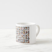 Creëer Uw eigen 88 Fotocollage Espresso Cup Espresso Kop (Voorkant rechts)