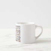 Creëer Uw eigen 88 Fotocollage Espresso Cup Kop (Rechts)