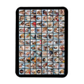 Creëer Uw eigen 88 Fotocollage Flexibel Magneet (Verticaal)