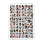 Creëer Uw eigen 88 Fotocollage Flexibele Magneet (Verticaal)