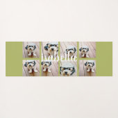 Creëer Uw eigen 8 Foto Collage Aangepaste Naam Roz Yogamat (Achterkant (horizontaal))