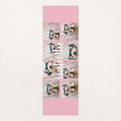 Creëer Uw eigen 8 Foto Collage Aangepaste Naam Roz Yogamat (Voorkant)