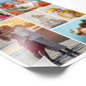 Creëer Uw eigen 8 Foto Collage Foto Uitbreiding Afdruk (Hoek)