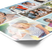 Creëer Uw eigen 8 Foto Collage Foto Uitbreiding Afdruk (Hoek)