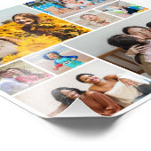 Creëer Uw eigen 8 Foto Collage Foto Uitbreiding Afdruk (Hoek)