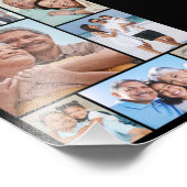 Creëer Uw eigen 8 Foto Collage Foto Uitbreiding Afdruk (Hoek)