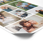 Creëer Uw eigen 8 Foto Collage Foto Uitbreiding Afdruk (Hoek)