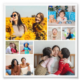Creëer Uw eigen 8 Foto Collage Foto Uitbreiding Foto Afdruk