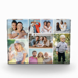 Creëer Uw eigen 8 Foto Collage Photo Block