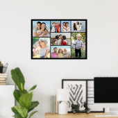 Creëer Uw eigen 8 foto Poster (Thuiskantoor)