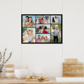 Creëer Uw eigen 8 foto Poster (Keuken)
