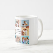 Creëer Uw eigen 8 Fotocollage Voeg uw groet toe Koffiemok (Voorkant rechts)