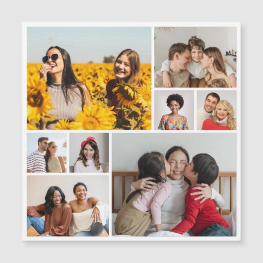 Creëer Uw eigen 8 Magnetic Card voor fotocollage (Voorkant)