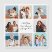 Creëer Uw eigen 8 Magnetic Card voor fotocollage (Voorkant)