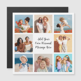 Creëer Uw eigen 8 Magnetic Card voor fotocollage