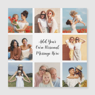 Creëer Uw eigen 8 Magnetic Card voor fotocollage