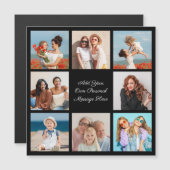 Creëer Uw eigen 8 Magnetic Card voor fotocollage (Voorkant / Achterkant)