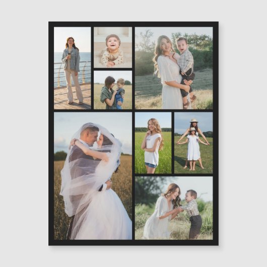 Creëer Uw eigen 8 Magnetic Card voor fotocollage (Voorkant)