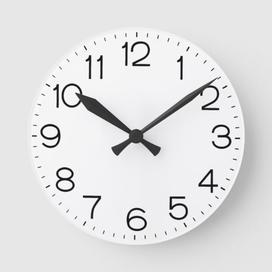 Creëer Uw eigen 8" wandklok aanpassen (Voorkant)