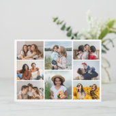 Creëer Uw eigen 8 Wenskaart voor fotocollage (Staand voorkant)
