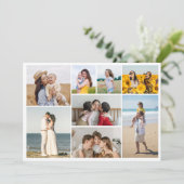 Creëer Uw eigen 8 Wenskaart voor fotocollage (Staand voorkant)