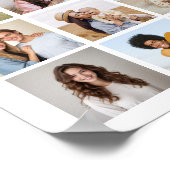 Creëer Uw eigen 96 Fotocollage bewerkbare kleur Poster (Hoek)