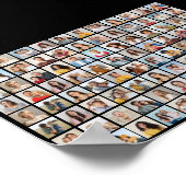 Creëer Uw eigen 96 Fotocollage bewerkbare kleur Poster (Hoek)
