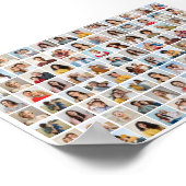 Creëer Uw eigen 96 Fotocollage bewerkbare kleur Poster (Hoek)