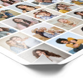 Creëer Uw eigen 96 Fotocollage Fotovergroting Foto Afdruk (Hoek)