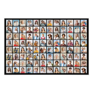 Creëer Uw eigen 96 Fotocollage Fotovergroting Foto Afdruk