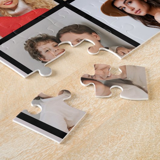 Creëer uw eigen 96 fotocollage legpuzzel (Zijkant)