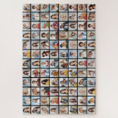 Creëer uw eigen 96 fotocollage legpuzzel (Verticaal)
