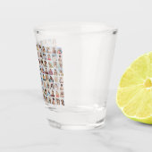 Creëer uw eigen 96 fotocollage shot glas (Rechts)