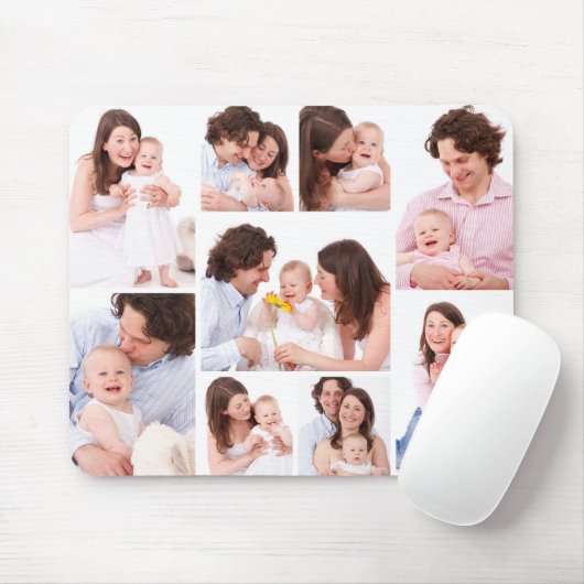 Creëer Uw Eigen 9 Aangepaste Foto Mousepad Muismat (Met muis)