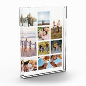 Creëer Uw eigen 9 Foto Collage Photo Block (Links)