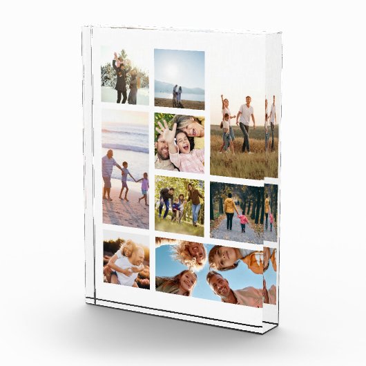 Creëer Uw eigen 9 Foto Collage Photo Block (Rechts)